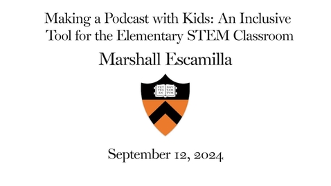 Thumbnail for Making a Podcast with Kids