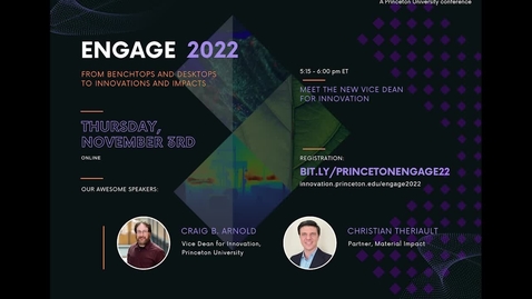 Thumbnail for Fireside Chat: Meet the New Vice Dean for Innovation - Engage 2022