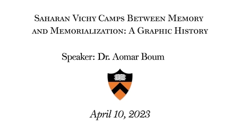 Thumbnail for entry Drucker Lecture - Dr. Aomar Boum