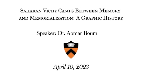Thumbnail for Drucker Lecture - Dr. Aomar Boum