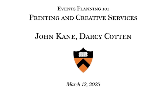 2025 Event Planning 101: 