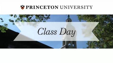 Thumbnail for entry Class Day 2014 with guest speaker Al Gore