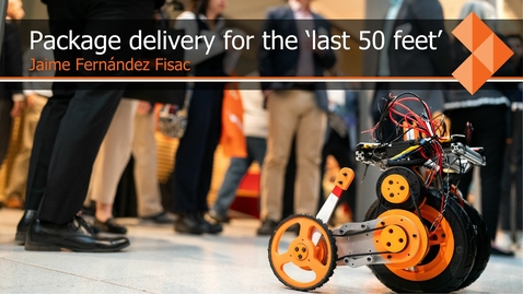 Thumbnail for Package delivery robot - Celebrate Princeton Innovation, Jaime Fernández Fisac, Robert Shi