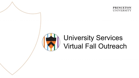 Thumbnail for University Services Virtual Fall Outreach