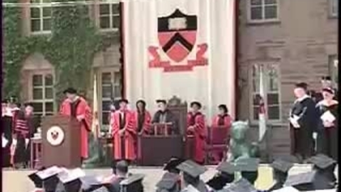 Thumbnail for Princeton University's 259th Commencement