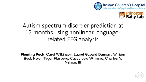 Thumbnail for Early-life autism spectrum disorder diagnosis with nonlinear EEG analysis using machine learning methods