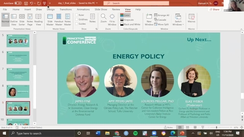 Thumbnail for PUEA 2020 Fall Conference Day 1: Panel 3 - Energy Policy