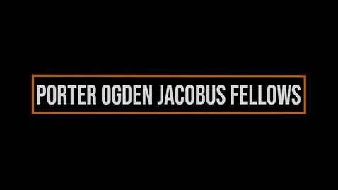 Thumbnail for 2023-2024 Porter Ogden Jacobus Fellows - Ryan Unger