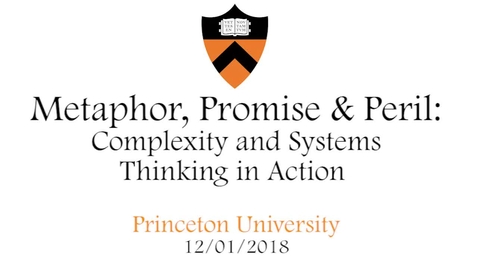 Thumbnail for Metaphor – Promise and Peril: Complexity and Systems Thinking in Action : Day 2, Video 2: Complexity and Behavior