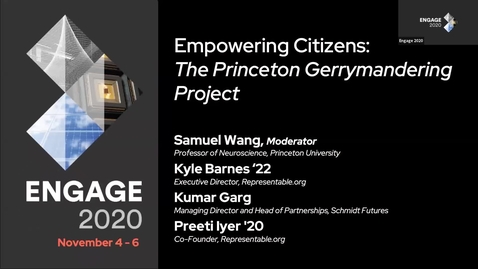 Thumbnail for Empowering Citizens: The Princeton Gerrymandering Project