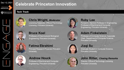 Thumbnail for entry Engage 2021 - Celebrate Princeton Innovation (Part 3)
