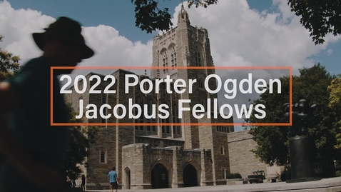 Thumbnail for 2021-22 Porter Ogden Jacobus Fellows