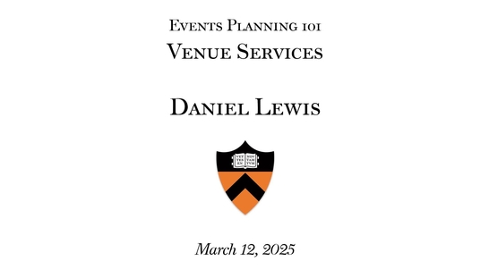 2025 Event Planning101: 