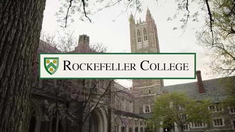 Thumbnail for entry Rockefeller College - Welcome Class of 2026