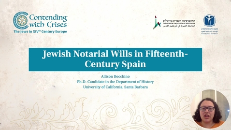 Thumbnail for Medieval Jewish Notarial Wills