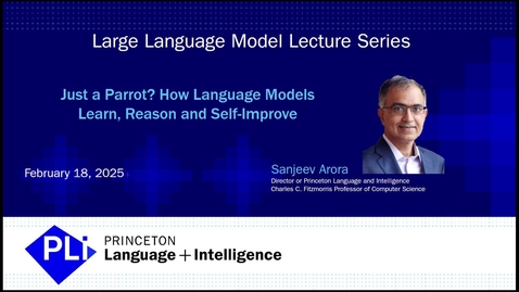 Thumbnail for Just a Parrot? How Language Models Learn, Reason, and Self-Improve (2.18.2025)