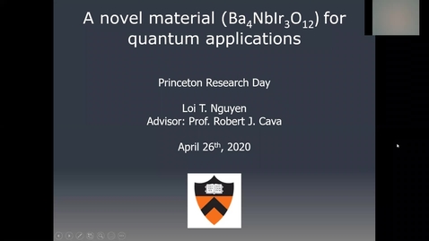 Thumbnail for entry A new quantum spin liquid candidate for storage applications