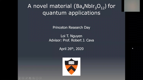 Thumbnail for A new quantum spin liquid candidate for storage applications