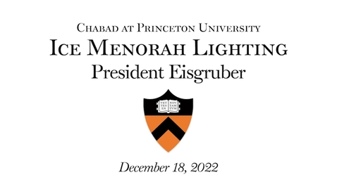 Thumbnail for Menorah Lighting Event 2022