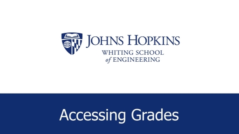 Thumbnail for entry Accessing Grades