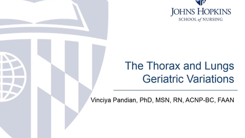 Thumbnail for entry The Thorax and Lungs: Geriatric Variations