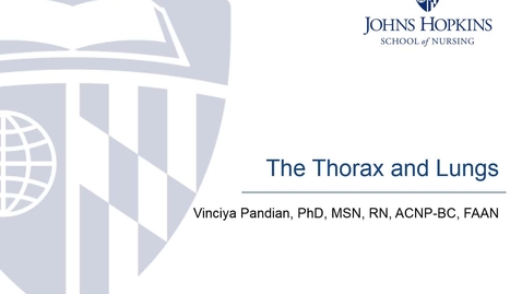 Thumbnail for entry Assessment of the Thorax and Lungs
