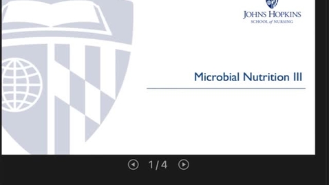 Thumbnail for entry NR.110.203 - Microbial Nutrition III - Mod 4C