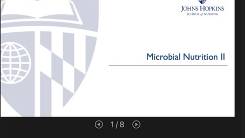 Thumbnail for entry NR.110.203 - Microbial Nutrition II - Mod 4B