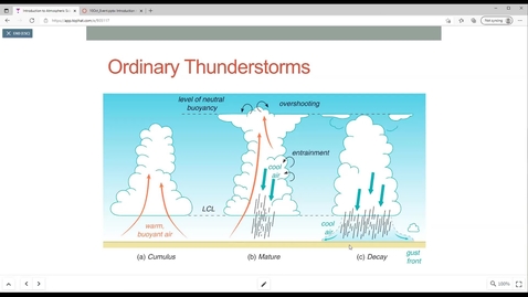 Thumbnail for entry Lecture 18: Clouds 3