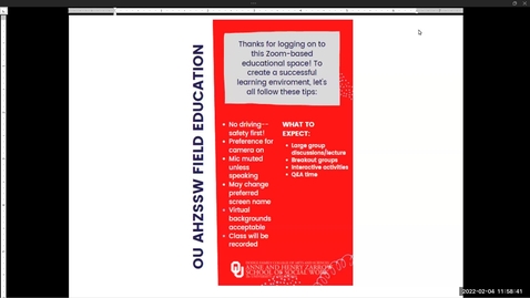Thumbnail for Practice Friday recording: Military Social Work