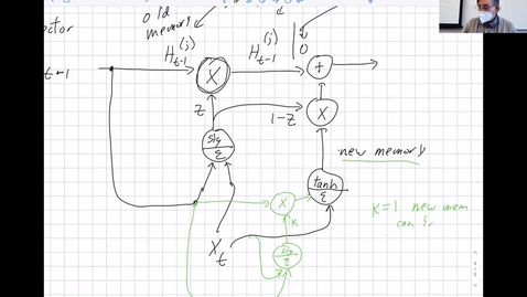 Thumbnail for entry Advanced Machine Learning 2022 - day 18 Gated Recurrent Networks