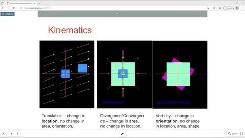 Thumbnail for entry Lecture 25: Kinematics - Divergence