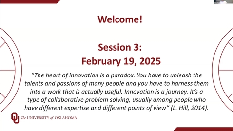 Thumbnail for Live Session 3 (Recorded)