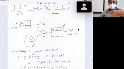 Thumbnail for entry Advanced Machine Learning 2022 - day 26 Generative Adversarial Networks