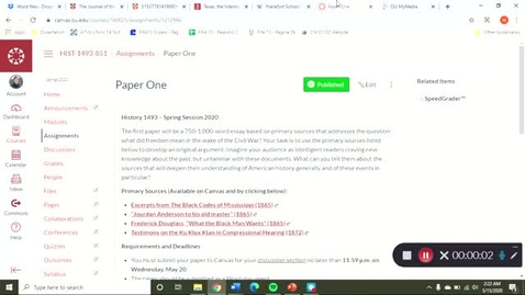 Thumbnail for Paper One overview