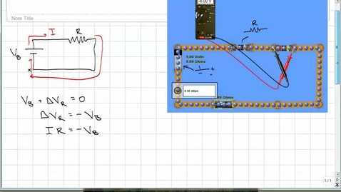 Thumbnail for entry Series Circuit Analysis