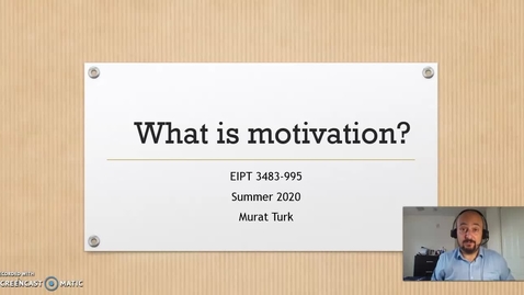 Thumbnail for Video Lecture Series#2 Overview of SDT and Basic Needs- Quiz