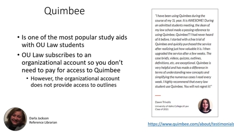 Thumbnail for Quimbee Introduction