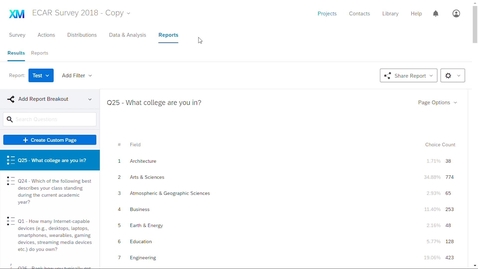 Thumbnail for Qualtrics: Analyzing and Reporting Data (2/2)