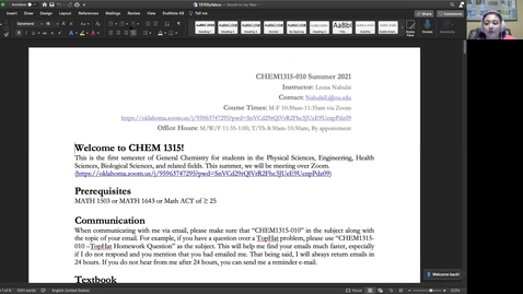 Thumbnail for Syllabus Video