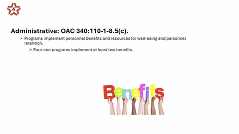 Thumbnail for 9. Center - 4 star - Administrative - Personnel benefits - updated 2025