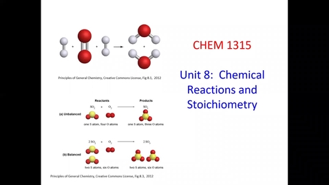 Thumbnail for entry CHEM1315-001 (WU) Week 10 Class 1