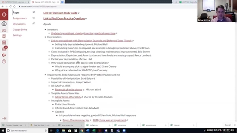 Thumbnail for ACCT 5202 Session 6 Clip, Inventory Method Use over Time
