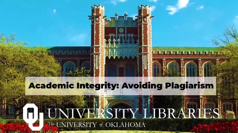 Thumbnail for Avoiding Plagiarism Tutorial: Quiz 2 Video