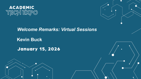 Thumbnail for Opening Remarks - Kevin Buck [2026 ATE]