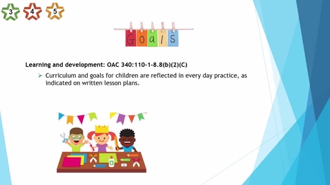 Thumbnail for 24. Center - Learning and development - Curriculum and goals for children - updated 2025