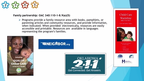 Thumbnail for 32. Center - Family partnership - Resource area - updated 2025