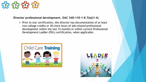 Thumbnail for 12. Center - Director professional development - updated 2025