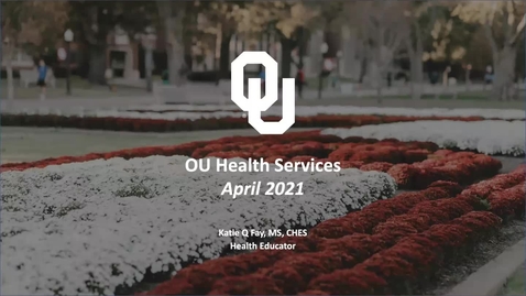 Thumbnail for entry OU Health Services + UCC