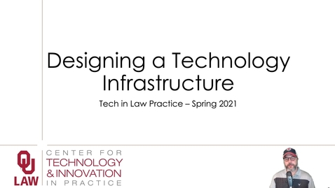 Thumbnail for entry Tech in Law Practice - Tech Infrastructure